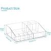 imageVtopmart 1 Tier Clear Makeup Organizer Cosmetic Storage for Dresser Countertop and Bathroom Vanity Beauty Holder for Lipstick Brush Skincare1 Tier