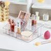 imageVtopmart 1 Tier Clear Makeup Organizer Cosmetic Storage for Dresser Countertop and Bathroom Vanity Beauty Holder for Lipstick Brush Skincare1 Tier