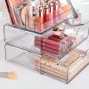 imageVtopmart 1 Tier Clear Makeup Organizer Cosmetic Storage for Dresser Countertop and Bathroom Vanity Beauty Holder for Lipstick Brush Skincare3 Tier