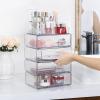 imageVtopmart 1 Tier Clear Makeup Organizer Cosmetic Storage for Dresser Countertop and Bathroom Vanity Beauty Holder for Lipstick Brush Skincare5 Tier