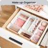 imageVtopmart 25 PCS Plastic Drawer Organizers Set 4Size Versatile Bathroom and Vanity Drawer Organizer Trays Storage Bins for Makeup Bedroom Kitchen Gadgets Utensils and OfficeWhite