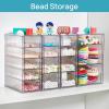 imageVtopmart Acrylic Organizer with 16 Drawers 4 SetClear Storage Drawers for Office SuppliesDesk Organization and Storage for MakeupJewelryArt Crafts