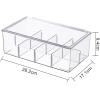 imageVtopmart Clear OrganizersStackable Storage Containers for Office SuppliesDesk Organization and Storage for JewelryArt Crafts