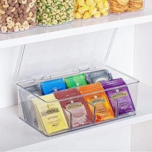 imageVtopmart Clear OrganizersStackable Storage Containers for Office SuppliesDesk Organization and Storage for JewelryArt Crafts