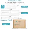 imageVtopmart 4 Pack 6quot Tall Upgrade Drawer Dividers for Big and Deep Drawer 128quot223quot Adjustable Expandable Dresser Drawer Organizer Clear Plastic Separators for Dresser Baby Supplies Kitchenware8