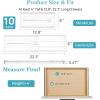 imageVtopmart 4 Pack 6quot Tall Upgrade Drawer Dividers for Big and Deep Drawer 128quot223quot Adjustable Expandable Dresser Drawer Organizer Clear Plastic Separators for Dresser Baby Supplies Kitchenware10