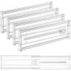 imageVtopmart 4 Pack 6quot Tall Upgrade Drawer Dividers for Big and Deep Drawer 128quot223quot Adjustable Expandable Dresser Drawer Organizer Clear Plastic Separators for Dresser Baby Supplies Kitchenware4