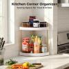 imageVtopmart 2Tier Bathroom Corner Organizer Countertop GoldGold