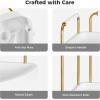 imageVtopmart 2Tier Bathroom Corner Organizer Countertop GoldGold
