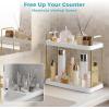 imageVtopmart 2Tier Bathroom Organizer Countertop GoldGold