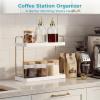 imageVtopmart 2Tier Bathroom Organizer Countertop GoldGold