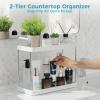 imageVtopmart 2Tier Bathroom Organizer Countertop GoldSilver