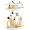 imageVtopmart 2Tier Bathroom Corner Organizer Countertop GoldGold