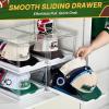 imageVtopmart 6 Pack Hat Organizer for Baseball Caps Clear Hats Holder Box with Drawer Large Cap Storage with Sliding Tray Stackable Rack Display Case with Magnetic Door Each Holds 12 Hats2