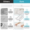 image:imageVtopmart 6 Pack 6 Tall Upgrade Drawer Dividers for Big and Deep Drawer 128223 Adjustable Expandable Dresser Drawer Organizer Clear Plastic Separators for Dresser Baby Supplies Kitchenware12