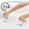 image:imageVtopmart 6 Pack 6 Tall Upgrade Drawer Dividers for Big and Deep Drawer 128223 Adjustable Expandable Dresser Drawer Organizer Clear Plastic Separators for Dresser Baby Supplies Kitchenware8