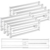 image:imageVtopmart 6 Pack 6 Tall Upgrade Drawer Dividers for Big and Deep Drawer 128223 Adjustable Expandable Dresser Drawer Organizer Clear Plastic Separators for Dresser Baby Supplies Kitchenware8