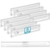 image:imageVtopmart 6 Pack 6 Tall Upgrade Drawer Dividers for Big and Deep Drawer 128223 Adjustable Expandable Dresser Drawer Organizer Clear Plastic Separators for Dresser Baby Supplies Kitchenware8