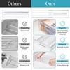 image:imageVtopmart 6 Pack 6 Tall Upgrade Drawer Dividers for Big and Deep Drawer 128223 Adjustable Expandable Dresser Drawer Organizer Clear Plastic Separators for Dresser Baby Supplies Kitchenware12