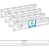 image:imageVtopmart 6 Pack 6 Tall Upgrade Drawer Dividers for Big and Deep Drawer 128223 Adjustable Expandable Dresser Drawer Organizer Clear Plastic Separators for Dresser Baby Supplies Kitchenware4