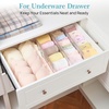 image:imageVtopmart 6 Pack 6 Tall Upgrade Drawer Dividers for Big and Deep Drawer 128223 Adjustable Expandable Dresser Drawer Organizer Clear Plastic Separators for Dresser Baby Supplies Kitchenware12