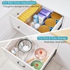 image:imageVtopmart 6 Pack 6 Tall Upgrade Drawer Dividers for Big and Deep Drawer 128223 Adjustable Expandable Dresser Drawer Organizer Clear Plastic Separators for Dresser Baby Supplies Kitchenware10