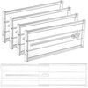 image:imageVtopmart 6 Pack 6 Tall Upgrade Drawer Dividers for Big and Deep Drawer 128223 Adjustable Expandable Dresser Drawer Organizer Clear Plastic Separators for Dresser Baby Supplies Kitchenware4