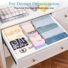 image:imageVtopmart 6 Pack 6 Tall Upgrade Drawer Dividers for Big and Deep Drawer 128223 Adjustable Expandable Dresser Drawer Organizer Clear Plastic Separators for Dresser Baby Supplies Kitchenware8