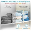 image:imageVtopmart 12 Extra Tall x 12 Deep Shelf Dividers for Closet Organization 12 Pack Clear Closet Organizers for Deep Shelves Maximizing Vertical Space for Sweaters Jeans and Clothes Storage12