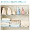 image:imageVtopmart 12 Extra Tall x 12 Deep Shelf Dividers for Closet Organization 12 Pack Clear Closet Organizers for Deep Shelves Maximizing Vertical Space for Sweaters Jeans and Clothes Storage8
