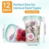 image:imageVtopmart 12 Pack 32oz Soup Containers with Airtight Lids Deli Containers for TakeOut Plastic Food Freezer Storage Containers for Meal Prep Salad Fruit Lunch MicrowaveDishwasherFreezer Safe32oz