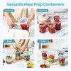 image:imageVtopmart 12 Pack 32oz Soup Containers with Airtight Lids Deli Containers for TakeOut Plastic Food Freezer Storage Containers for Meal Prep Salad Fruit Lunch MicrowaveDishwasherFreezer Safe32oz