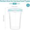 image:imageVtopmart 12 Pack 32oz Soup Containers with Airtight Lids Deli Containers for TakeOut Plastic Food Freezer Storage Containers for Meal Prep Salad Fruit Lunch MicrowaveDishwasherFreezer Safe32oz