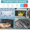 image:imageVtopmart 5Pack 30oz Glass Storage Containers with Lids Glass Meal Prep Food Container Sets with Snap Airtight Lid for Microwave Oven Freezer and Dishwasher GreyGreen
