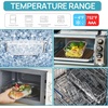 image:imageVtopmart 5Pack 30oz Glass Storage Containers with Lids Glass Meal Prep Food Container Sets with Snap Airtight Lid for Microwave Oven Freezer and Dishwasher GreyPink