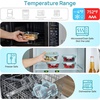 image:imageVtopmart 5Pack 30oz Glass Storage Containers with Lids Glass Meal Prep Food Container Sets with Snap Airtight Lid for Microwave Oven Freezer and Dishwasher GreyGreen
