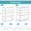 image:imageVtopmart Acrylic Organizer with 16 Drawers 4 SetClear Storage Drawers for Office SuppliesDesk Organization and Storage for MakeupJewelryArt CraftsC