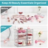 image:imageVtopmart Acrylic Organizer with 16 Drawers 4 SetClear Storage Drawers for Office SuppliesDesk Organization and Storage for MakeupJewelryArt CraftsC