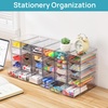 image:imageVtopmart Acrylic Organizer with 16 Drawers 4 SetClear Storage Drawers for Office SuppliesDesk Organization and Storage for MakeupJewelryArt CraftsD